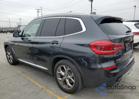 2021 BMW X3 Sdrive30I z USA, uszkodzony, nr VIN 5UXTY3C05M9F61235